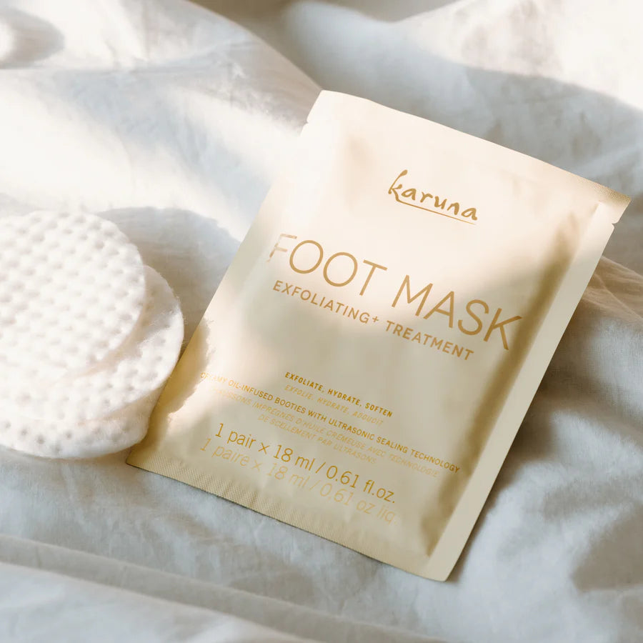 KARUNA Exfoliating+ Foot Mask (1 pc)
