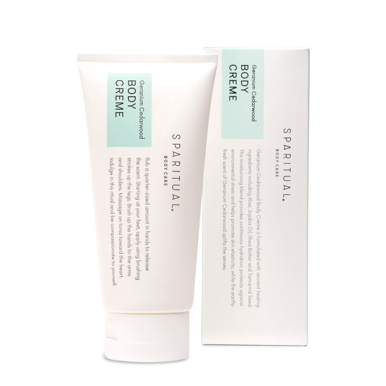 SPARITUAL Geranium Cedarwood Body Creme