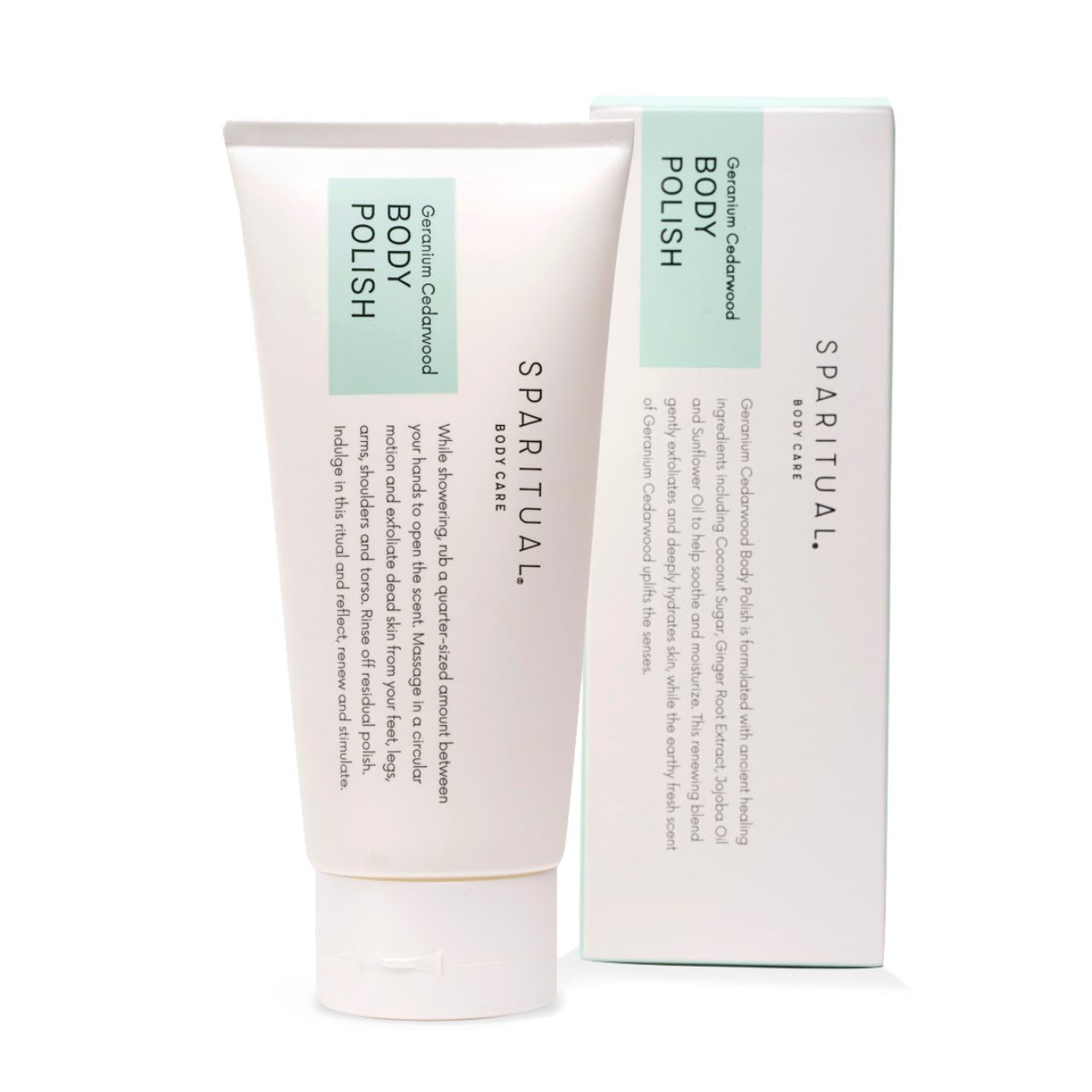 SPARITUAL Geranium Cedarwood Body Polish