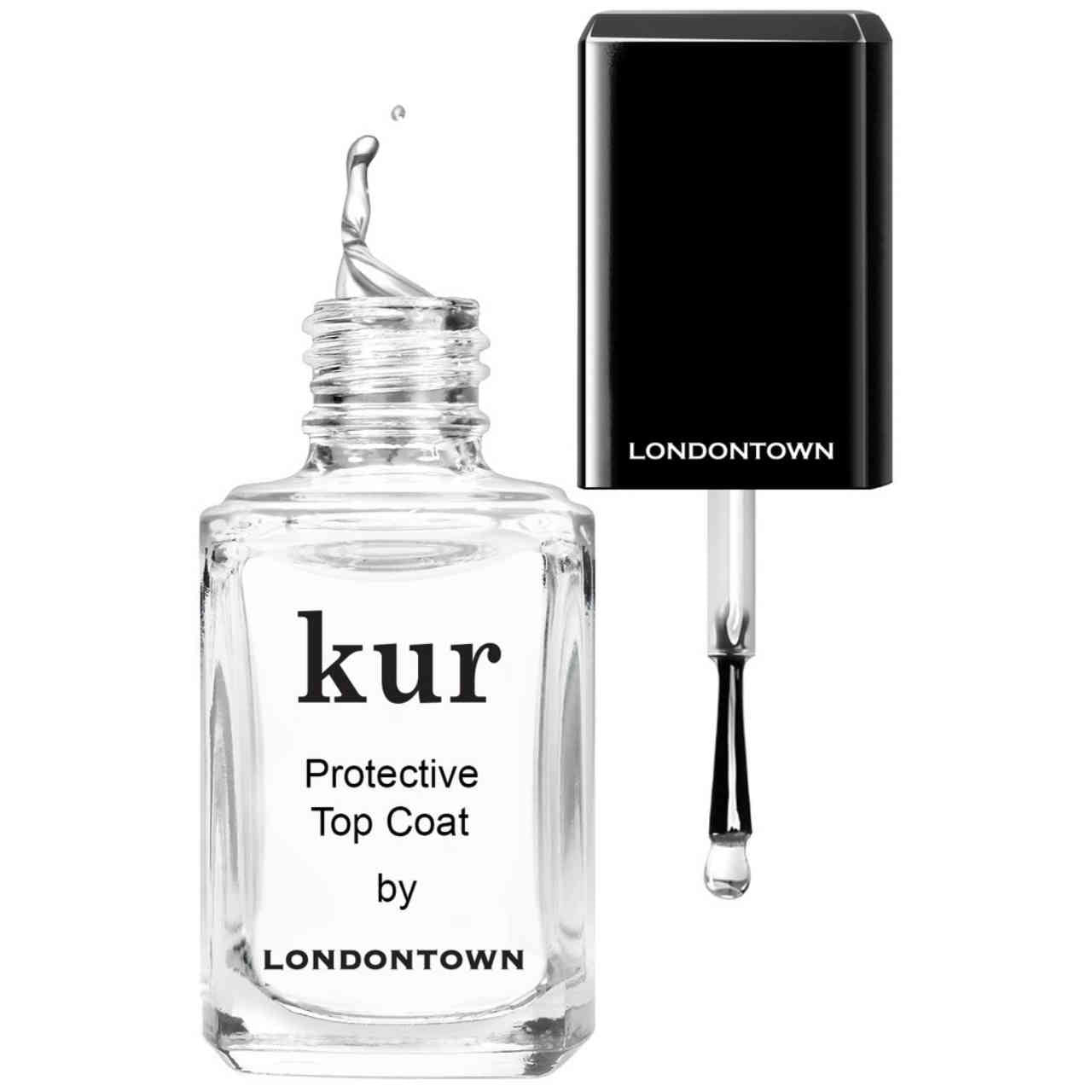 LONDONTOWN Kur Protective Top Coat Black Cap